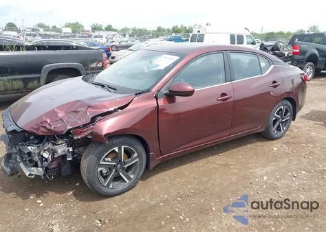 2025 Nissan Sentra Sv z USA, uszkodzony, nr VIN 3N1AB8CV2SY322283